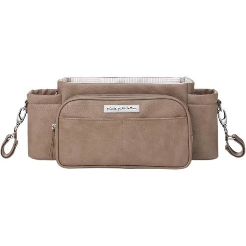 Petunia Pickle Bottom Wander Stroller Caddy, Perfect for Organization, Multiple Carry Positions, Fits Most Strollers, Mink