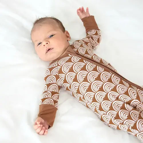 Rust Rainbows Zippy - Little Sleepies