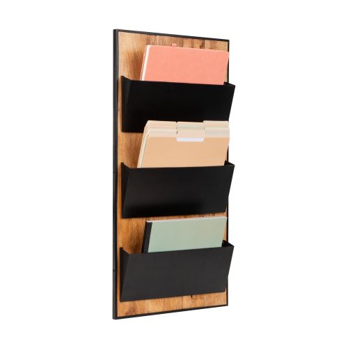 Mind Reader 3-Tier Wall-Mounted File Organizer