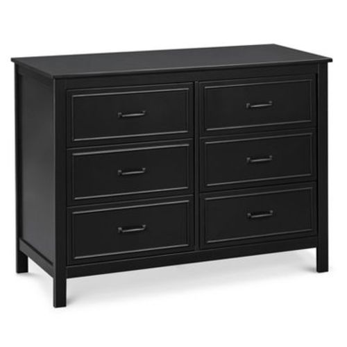 Davinci Charlie 6-drawer Double Dresser - Black