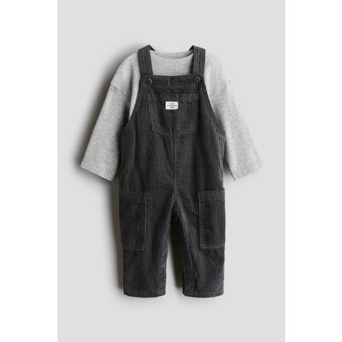 2-PIECE SHIRT AND OVERALL SET