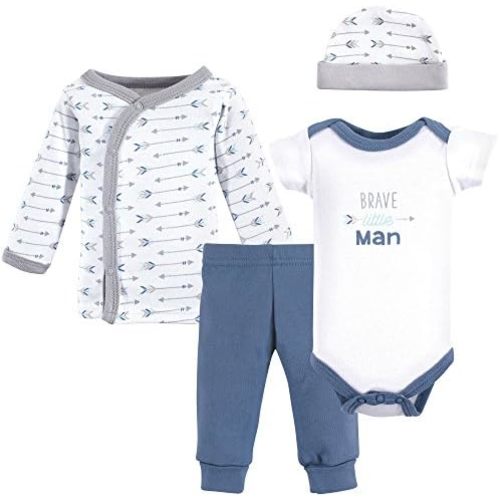 Luvable Friends baby-girls Cotton Preemie Layette Set