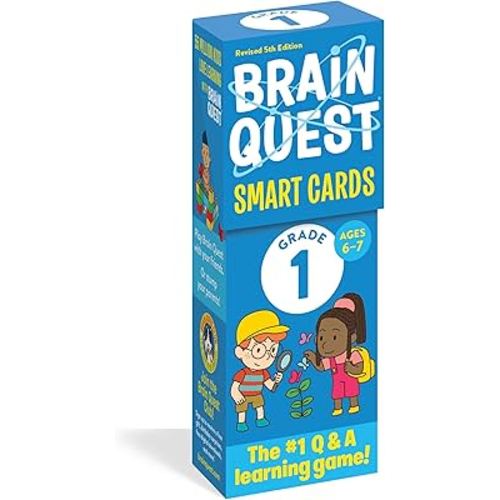 Brain Quest 1st Grade Smart Cards Revised 5th Edition (Brain Quest Smart Cards)