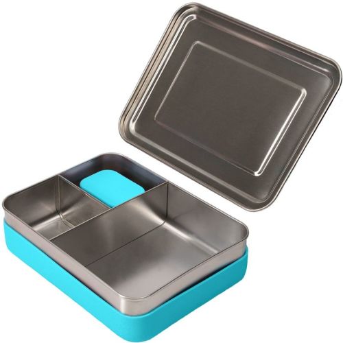 WeeSprout 18/8 Stainless Steel Bento Box - Small, Stainless Steel