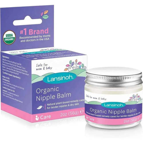 Lansinoh - Organic Nipple Cream for Breastfeeding 2Oz