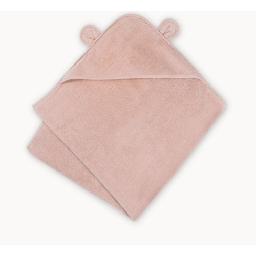 Organic Cotton Hooded Towel (Pink)