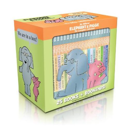 Elephant & Piggie: The Complete Collection (includes 2 Bookends) - (elephant And Piggie Book) By Mo Willems (mixed Media Product)