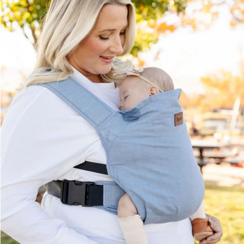 Ergonomic Stylish Baby Carrier – Happy Baby