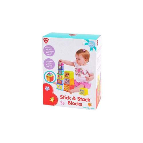 Playgo Playgo Stick & Stack Blocks