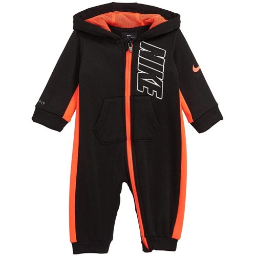 Nike Baby Boys 1-Pc. Hooded Striped Therma-FIT Coverall