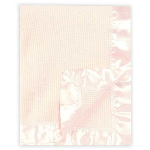 Starting Out Baby Satin-Trim Blanket