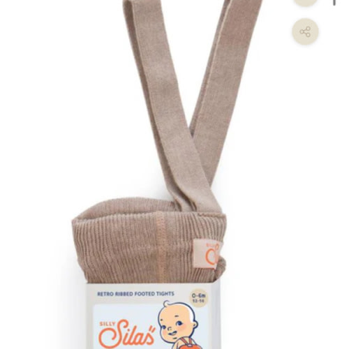 Silly Silas Footed Tights- Peanut Blend – Lupa and Sol