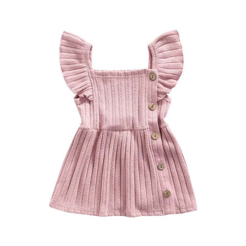 Knitted Sleeveless Baby Dress