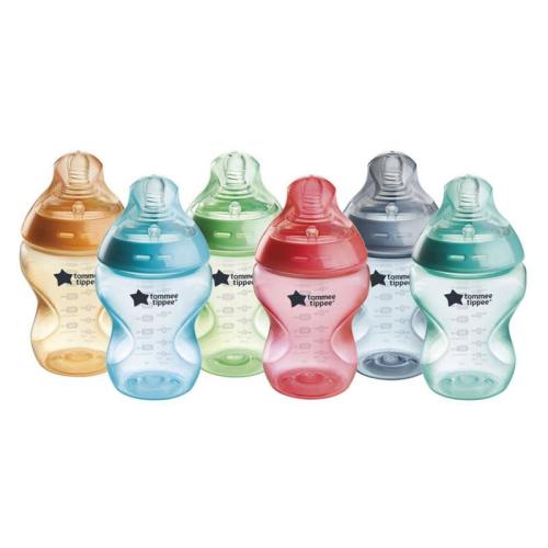 Tommee Tippee Natural Start Anti-Colic Baby Bottle - 9oz/6pk