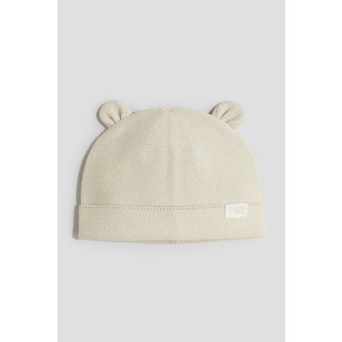 KNIT COTTON BEANIE
