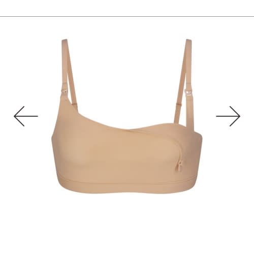 FITS EVERYBODY MATERNITY NURSING SCOOP BRALETTE | CLAY