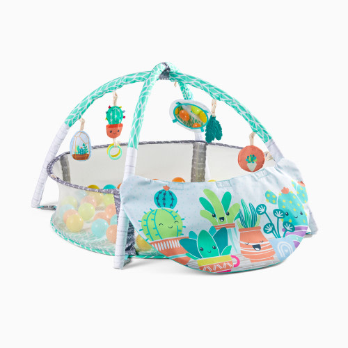 Infantino 4-in-1 Jumbo Activity Gym & Ball Pit - Succulents