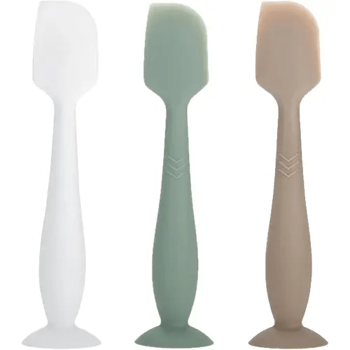 3-Pack Baby Diaper Cream Spatula - Baby Diaper Rash Cream Applicator for Butt Paste Diaper Cream - Diaper Cream Brush for Newborn Baby Essentials (A)