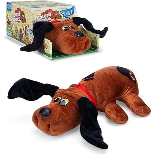 Pound Puppies Reddish Brown with Black Spots Plush Toy
