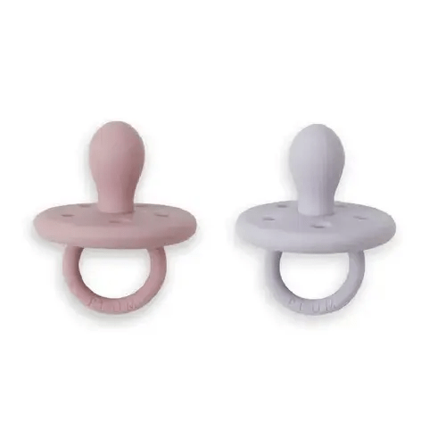 Plum Soother Dusty Berry / Lilac - 2 Pack | Baby Bunting AU