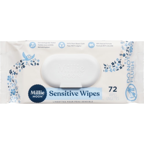 Sensitive Wipes - 72 Wipes