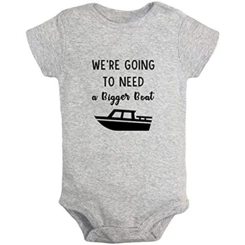 "We're Going to Need a Bigger Boat" - Cotton Onesie