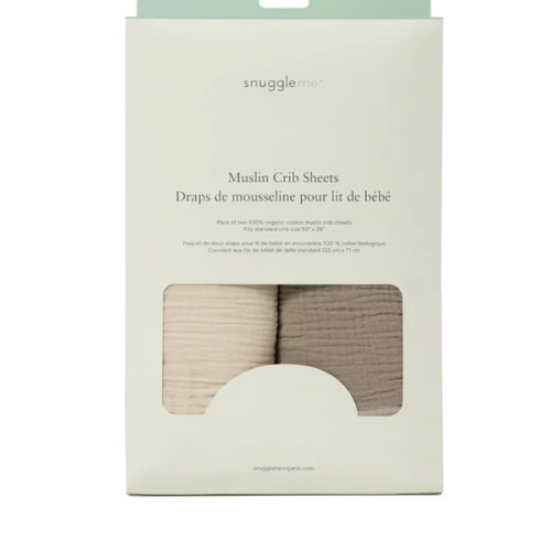 Muslin Crib Sheets | Natural + Birch