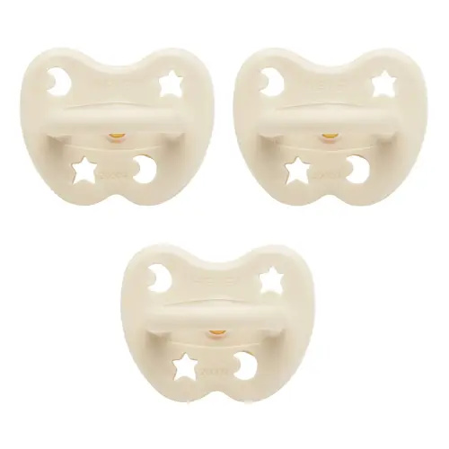 Hevea - Set of 3 Pacifiers Discovery Pack - Cream | Smallable