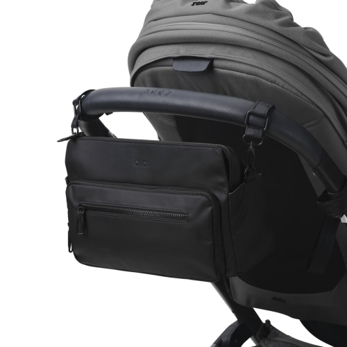 Multitasker Pram Caddy 2.0 - Black Weatherproof