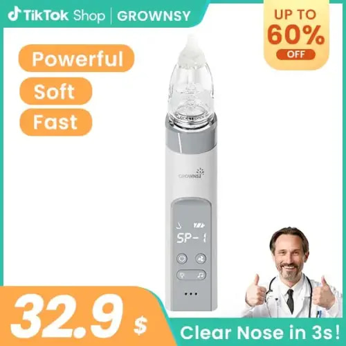 [dealsforyoudays]Nasal Aspirator for Baby, Electric Nose Aspirator - TikTok Shop