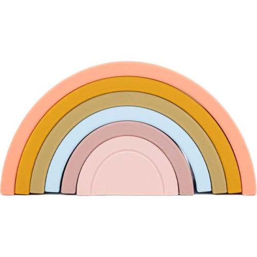 Lucy's Room Silicone Stacking Rainbow Toy Play Set - Emerson and Friends | Maisonette
