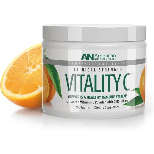 American Nutriceuticals - Vitamin C Powder - Supplement for Immune Support - Natural, Sugar Free -Non-Acidic - 4000mg