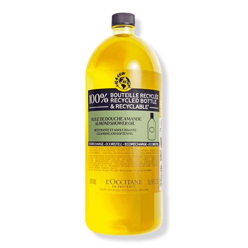 Almond Cleansing and Softening Shower Oil - 16.9 oz (Refill)