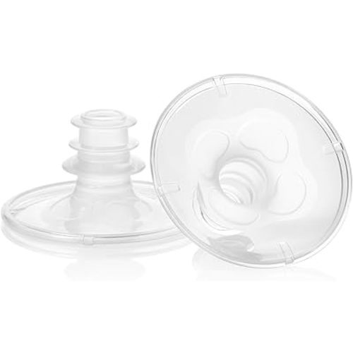 Evenflo Feeding 2 Piece AdvancedFit Flange System with Access to Instructional Video, X-Small, 21.0mm (Pack of 2)