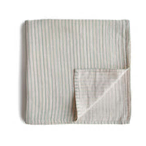 Organic Cotton Mushie Baby Muslin Swaddle Blanket
