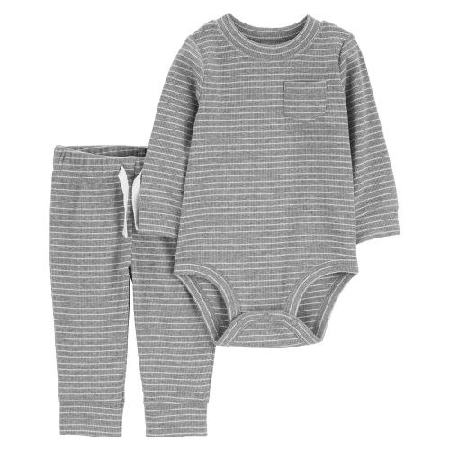 Baby 2-Piece Striped Bodysuit Pant Set - Carter's | Carter's