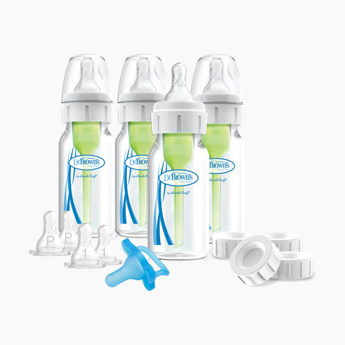 Dr. Brown's Options+ Narrow Breast To Bottle Slow Flow Set - Clear, 4oz