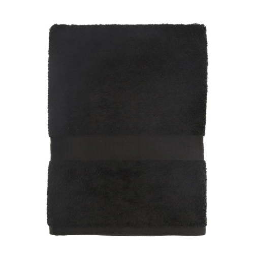 Mainstays 100% Cotton Bath Towel, Super Soft and Highly Absorbent Basic Solid Premium Bath Towel for Bathroom, Hotels, Spa and Gym – Black