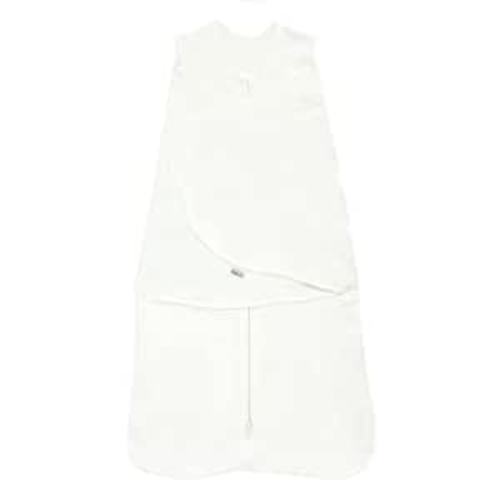 HALO 100% Cotton Sleepsack Swaddle, 3-Way Adjustable Wearable Blanket, TOG 1.5, Cream, Newborn, 0-3 Months