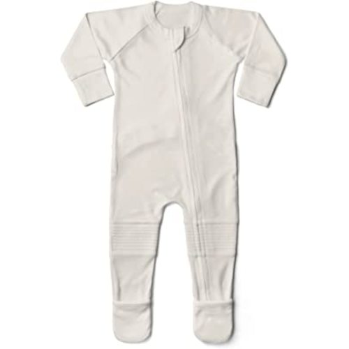 goumikids Viscose from Bamboo Organic Cotton Zipper Footies
