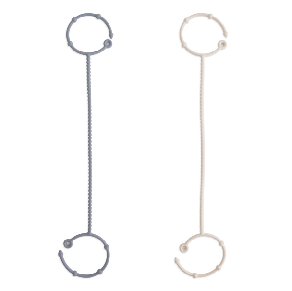 Adjustable Silicone Strap 2-Pack – Mushie