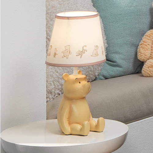 Disney Baby Storytime Pooh 3D Table Lamp with Shade – Lambs & Ivy