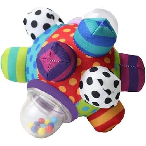 Baby Cognitive Developmental Bumpy Ball Toy Newborns to 6 Months, 8 Months, 1 Year and 2 Years Old Toddlers, Brain Development Toy for Kids – Colorful