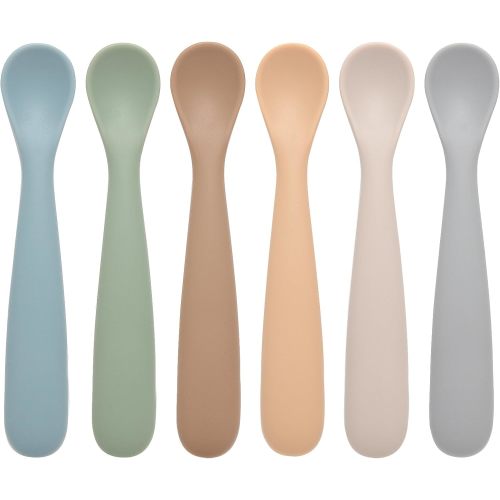 Silicone Feeding Spoons (6 Pack)