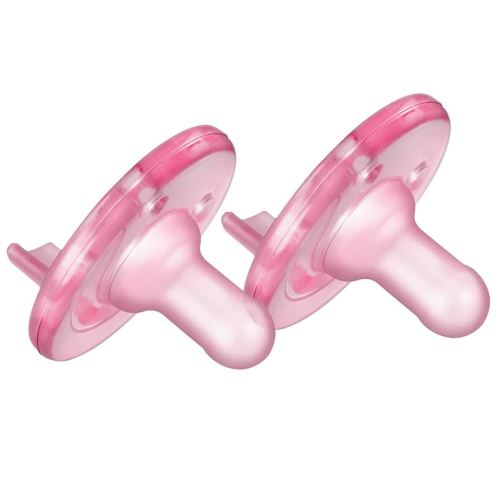 Philips Avent Super Soothie Pacifier, Pink, 3+ months, 2 Pack, SCF192/07
