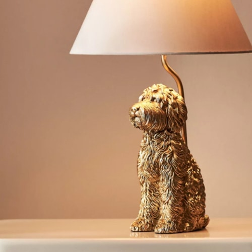 Dog Table Lamp