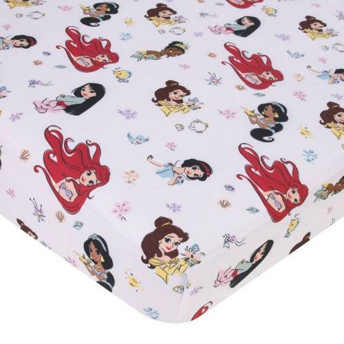 Disney Princess Fitted Crib Sheet
