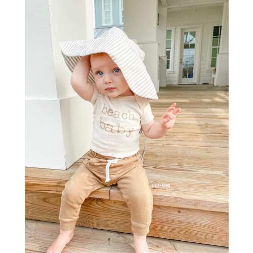 Beach Baby Bodysuit, Ocean Baby Bodysuit, Gender Neutral Baby Clothes, Organic Baby Bodysuits, All Natural Baby Clothes, Beach Baby Shirt