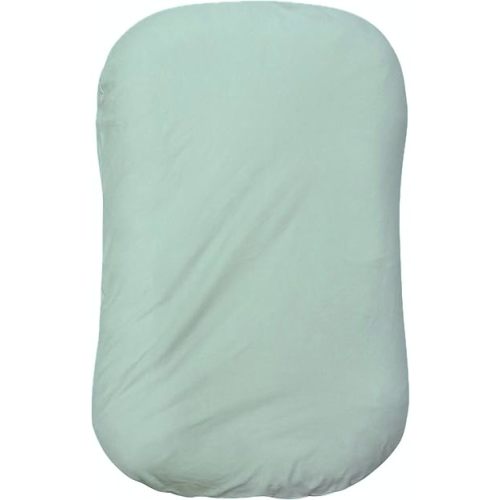 Snuggle Style Baby Nest, Baby Lounger, Organic Cotton Lounger for Baby, Breathable Portable Secure - Snuggle Collection (Sage)