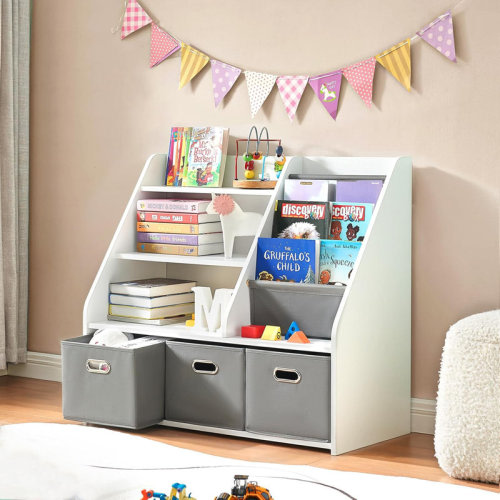 Isabelle & Max™ Kids Bookshelf And Toy Storage Organizer & Reviews | Wayfair